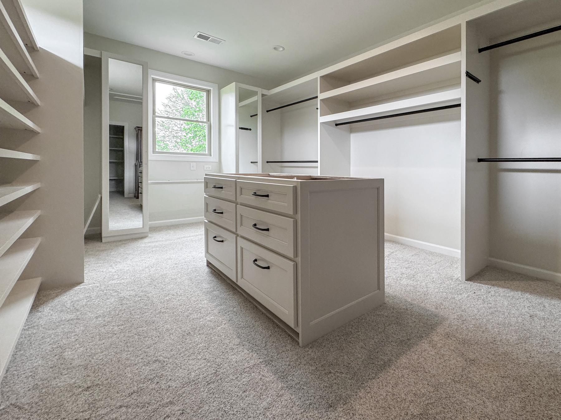 Image of new walk-oin closet build